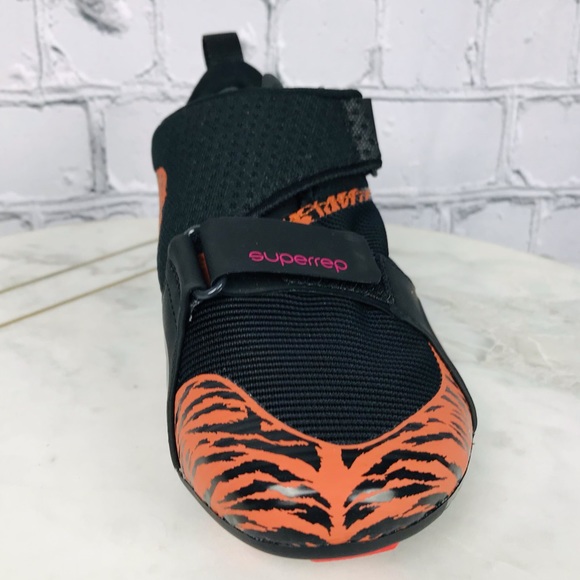 Nike Womens SuperRep Tiger Stripes Indoor Cycling Shoes Size 5 - CJ0775-018 NEW - Picture 3 of 11
